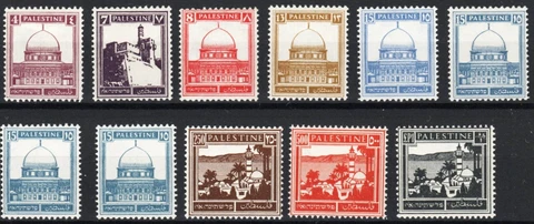 Palestine 1932/44 complete set of defins., m/m. (SG 104/11). Cat £60 Cover