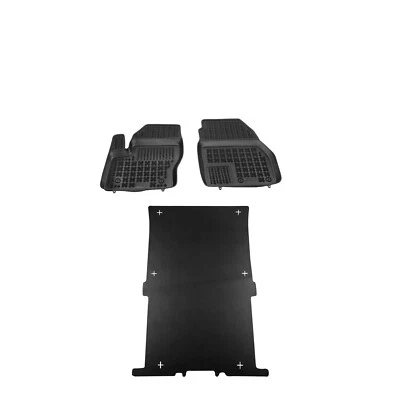 REZAWPLAST Floor Mats for 2014-2024 Transit Connect Cargo Mat /105in WH/ Odor Foto 1 de 4