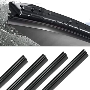 4PCS Car Windshield Wiper Blades Refills, 26" Adjustable Size of Universal Repla - Picture 1 of 6