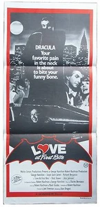 Love At First Bite George Hamilton Original Cinema Release Daybill Movie Poster - Picture 1 of 1