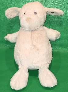 Steiff Soft Buster Plush Floppy Baby Puppy Dog Gray Tan Nose Sewn Eyes Lovey - Picture 1 of 7