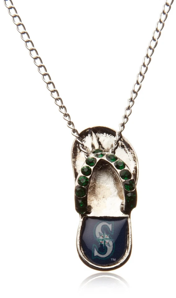 Seattle Mariners Flip Flop Necklace - Image 1 of 1