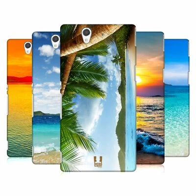 FUNDA TRASERA RÍGIDA HEAD CASE DESIGNS CON DIBUJO DE PLAYAS Y FONDO DE PANTALLA PARA TELÉFONOS SONY 3 Foto 1 de 4
