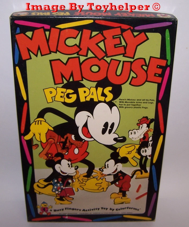 Disney Pocahontas Colorforms Play Set 90s Movie Native American