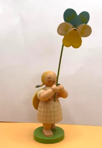 altes Wendt & Kühn Blumenmädchen - Stiefmütterchen - Imagen 1 de 11