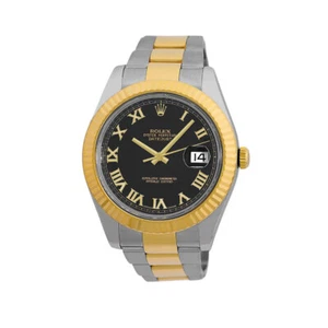 ROLEX Stainless Steel & 18K Yellow Gold 41mm Datejust II 116333 Box Warranty   - Picture 1 of 5