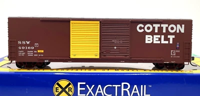 HO EXACTRAIL EX-1007-3 GUNDERSON 5200 CU FT BOXCAR COTTON BELT SSW 49169 - Image 1 of 2