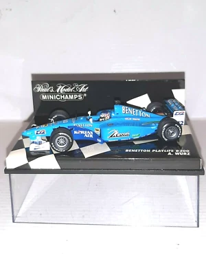 BENETTON PLAYLIFE B200 A.WURZ 430 000012 MINICHAMPS 1/43 - Immagine 1 di 2