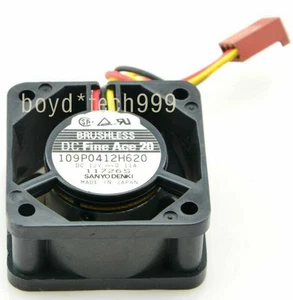 San Ace 109P0412H620 Chassis Cooling Fan 40x40x20mm DC12V 0.11A 3Pin fan - Afbeelding 1 van 5