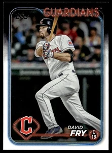 2024 Topps David Fry Rookie Cleveland Guardians #446 - Bild 1 von 2