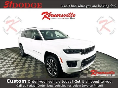 2025 Jeep Grand Cherokee Overland 4WD 4-Door SUV Leather Heated Seats Pkg 23N - Image 1 of 4