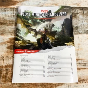 Libro de misiones de aventura Dungeons And Dragons DnD 5e Lost Mine of Phandelver - Imagen 1 de 2
