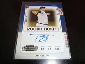 Tarik Skubal Tigers Certified Autograph Auto 2021 Contenders Draft Rookie Ticket - Picture 1 of 8