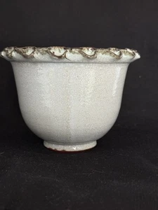 Vintage Andrew Appleby Harray Pottery Fursbreck Orkney 9.5cm Plant Pot holder  - Picture 1 of 7