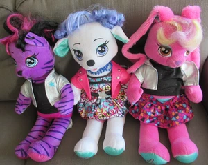 Build A Bear Workshop BAB Honey Girls hg Lote de 3 Tres Muñecas 2015 - Imagen 1 de 8