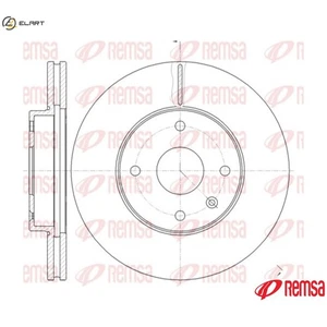 2x BRAKE DISC 61181.10 FOR DAEWOO CHEVROLET X 20 D1 2.0L X 25 D1 2.5L 6cyl TOSCA - Picture 1 of 9
