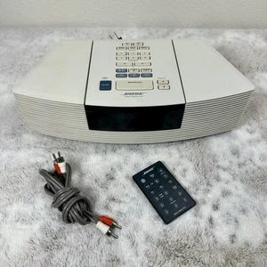 Bose Wave Radio CD AWRC-1P Wecker AM/FM weiß mit Fernbedienung - funktioniert kostenloser Versand - Bild 1 von 22