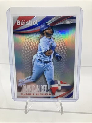 2021 Topps Chrome Beisbol #B-6 Vladimir Guerrero Jr. Toronto Blue Jays - Image 1 of 4