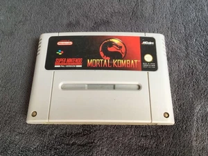 Super nintendo Mortal Kombat Fah Very Good Condition - Picture 1 of 6