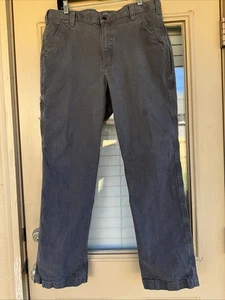 Carhartt Rugged Flex Relaxed Fit (BN3342-M) Grey Utility Work Pant 36x32 SOILED - Picture 1 of 11