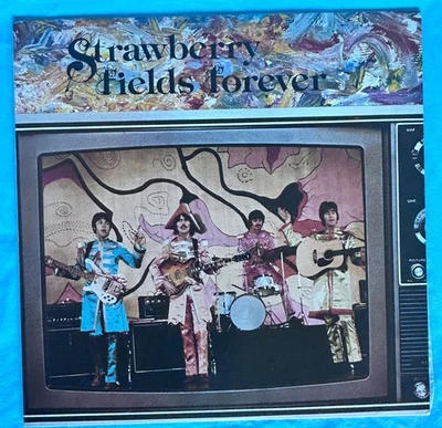 Beatles - Strawberry Fields Forever - 1982 LP NEMS CLUE 9 - Fan Club LP - VG+ - Image 1 of 4