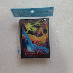 US SELLER NEW Japan Pokemon Center Moltres Zapdos Articuno Card Sleeves - Picture 1 of 1