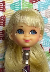 🌸Vintage 1969 Barbie Tutti Bonitas Pares Lori Muñeca Cabeza - Variante Mercado, Rubia🌸 - Imagen 1 de 9