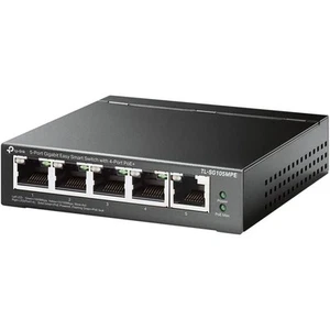 TP-Link TL-SG105MPE - 5-Port Gigabit Easy Smart Switch with 4-Port PoE+ - - Picture 1 of 4