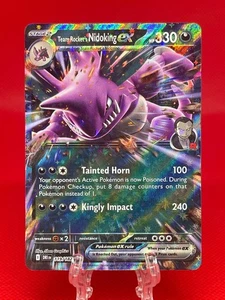 Pokémon TCG Team Rocket's Nidoking EX 119/182 Destined Rivals Double Rare 2025 - Bild 1 von 2