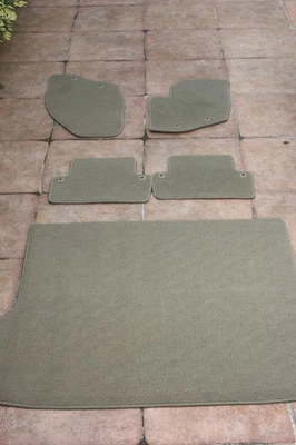 Редкий 2001-2007 VOLVO V70 V70XC XC70 коврики берберский изящный набор из 5 желтовато-коричневый - Изображение 1 из 4