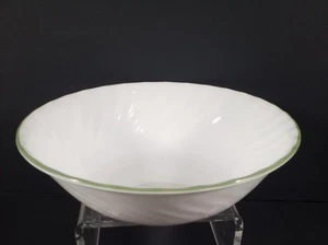 Vintage Corelle von Corning CHUTNEY Swirl grüner Rand 8,5" runde Gemüse Servierschale - Bild 1 von 6