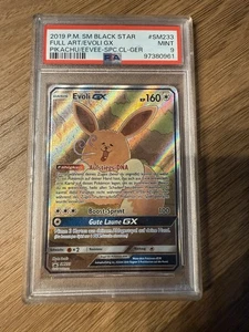Pokemon Eevee GX SM233 Black Star Promo PSA 8 Evoli Deutsch - Bild 1 von 1