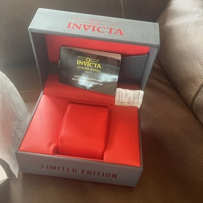 Invicta Jason Taylor One Slot Limited Edition Watch Box - Image 1 of 4