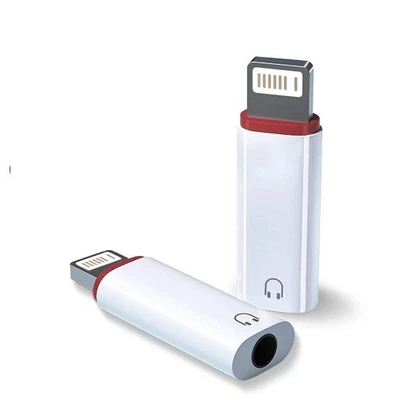 Audio Aux 3.5mm Jack Klinke AUX Stecker Anschluss Kopfhörer Audio Adapter IPhone - Bild 1 von 4