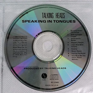Talking Heads ‎- Sprechen in Zungen (1983, CD, SRC) 923883-2 nur Disc  - Bild 1 von 2