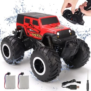 Ferngesteuertes Auto für Kinder, Geländewagen, Amphibienwagen, 4WD, 4WD RC Auto, Fernbedienung - Bild 1 von 8