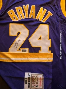 KOBE BRYANT LOS ANGELES LAKERS #24 2008'-2009' PURPLE HARDWOOD CLASSICS JERSEY - Picture 1 of 9