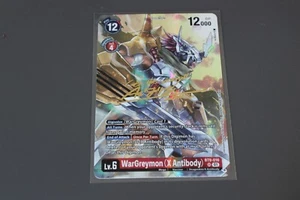 Digimon TCG (2020) - BT9-016 - 1x WarGreymon (X Antibody) - BT21 Alt Art Signed - Picture 1 of 2