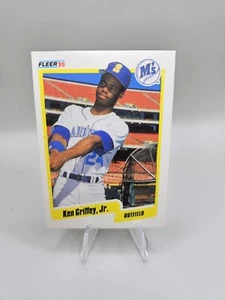 1990 Fleer Ken Griffey Jr. #513 2nd Year Baseball Card Seattle Mariners HOF - Picture 1 of 2