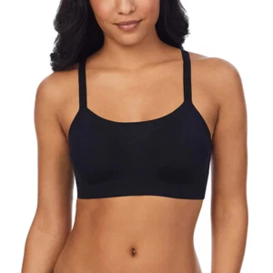 Halston Reggiseno senza cuciture nero 36D - Foto 1 di 3