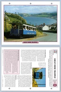 Great Orme Tramway - Trams - Legendary Trains Maxi Card - Picture 1 of 1