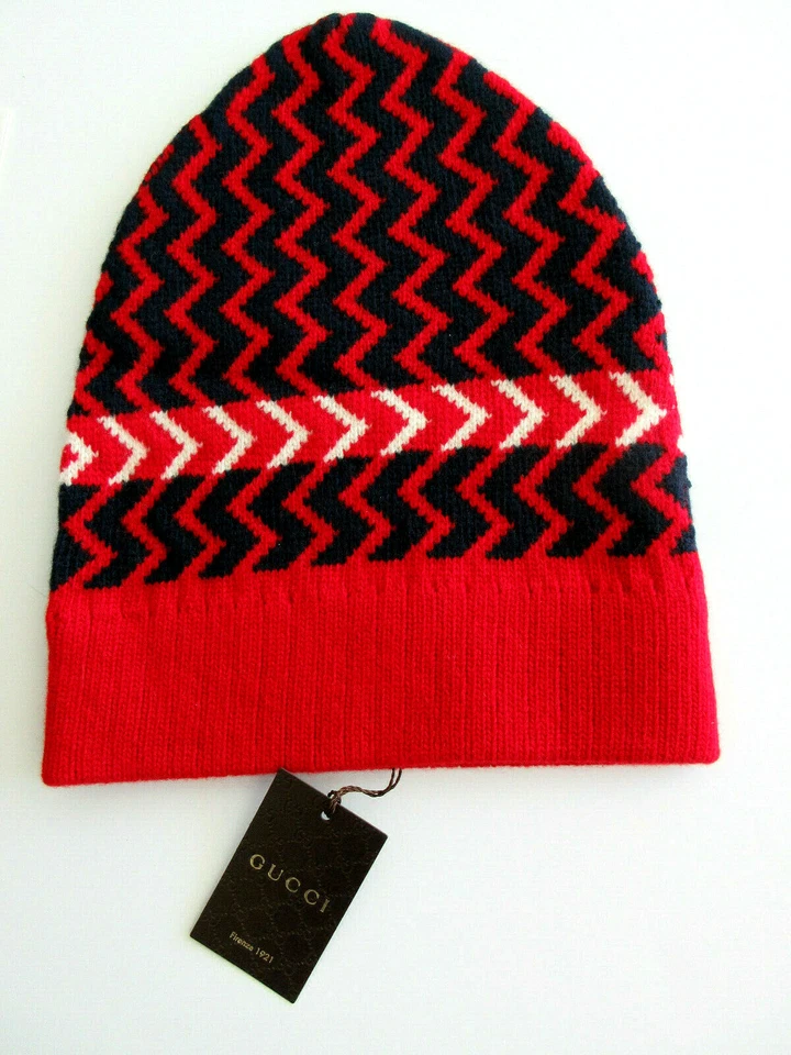 Gucci Hombre Lana Zaggade Slouch Gorro Sombrero Mediano 544631 Foto 1 de 4