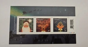 Canada 2021 Holiday Characters $4.93 SS Of 3 MNH  - Picture 1 of 1