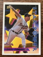 1996 Topps Star Power Greg Maddux #3 HOF