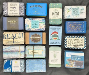 Castelbel Asquith Somerset CST Ocean Breeze Sea Mineral Sea Salt Bar Soap CHOICE - Picture 1 of 35