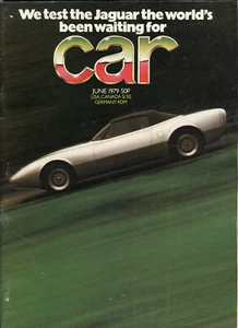 CAR magazine June 1979 Pininfarina XJ Saab 900 Audi 80 Alfa Giulietta TR7 Conver - Bild 1 von 2