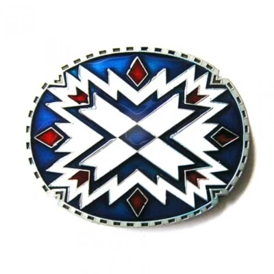 PIRATE OUTFITTERS Western Buckle Southwest Indian Tribal Indianer Gürtelschnalle