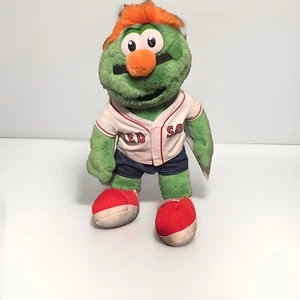 Boston Red Sox Plush Build A Bear Wally the Green Monster Mascot Stuffed Animal - Picture 1 of 5