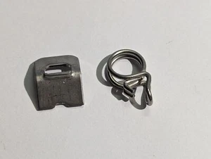Schlauchschelle + Sicherungsblech für Jura, Bosch, Siemens, Nivona, Melitta - Bild 1 von 1