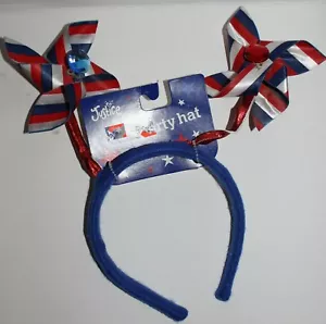 4th of July, Kid Independence Day Windmill Headband, Flag Color, Very Patriotic! - Picture 1 of 1